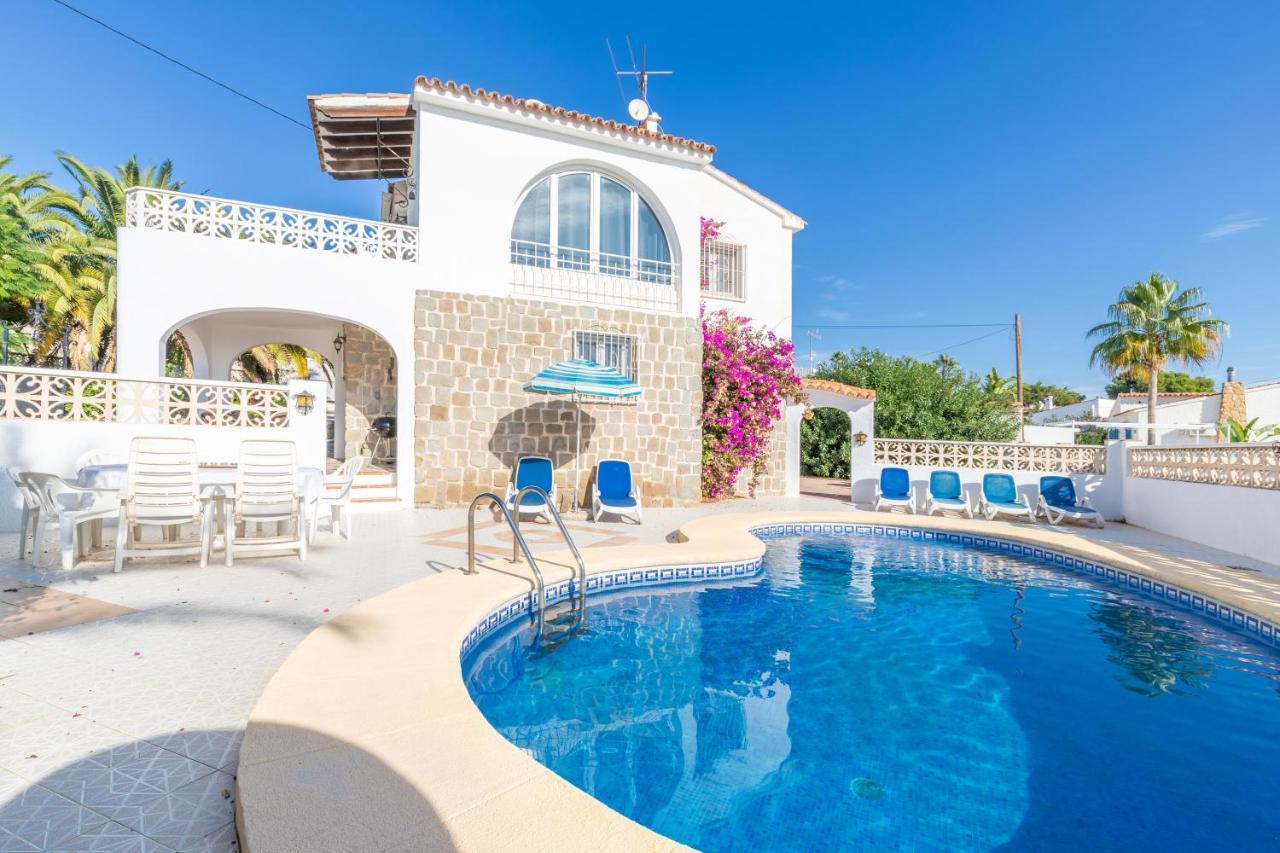 Villa W Pool Seaview In Cometa Calp Exterior foto