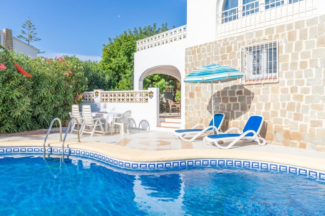 Villa W Pool Seaview In Cometa Calp Exterior foto