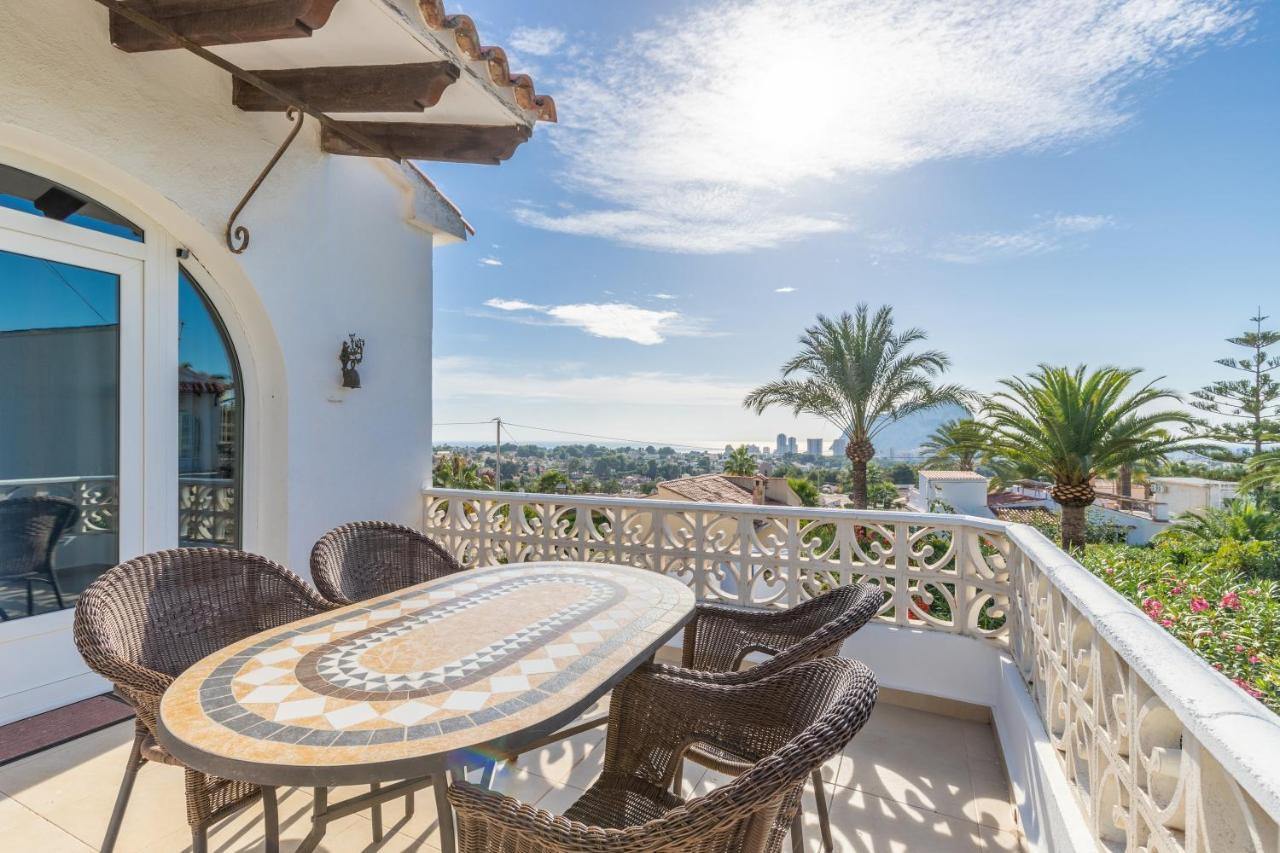 Villa W Pool Seaview In Cometa Calp Exterior foto